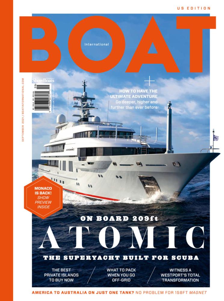 Boat-International-US September 01, 2021 Issue Cover