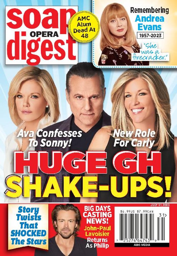 Soap-Opera-Digest July 31, 2023 Issue Cover