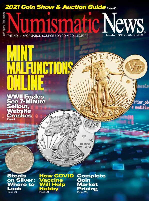 Numismatic-News December 01, 2020 Issue Cover