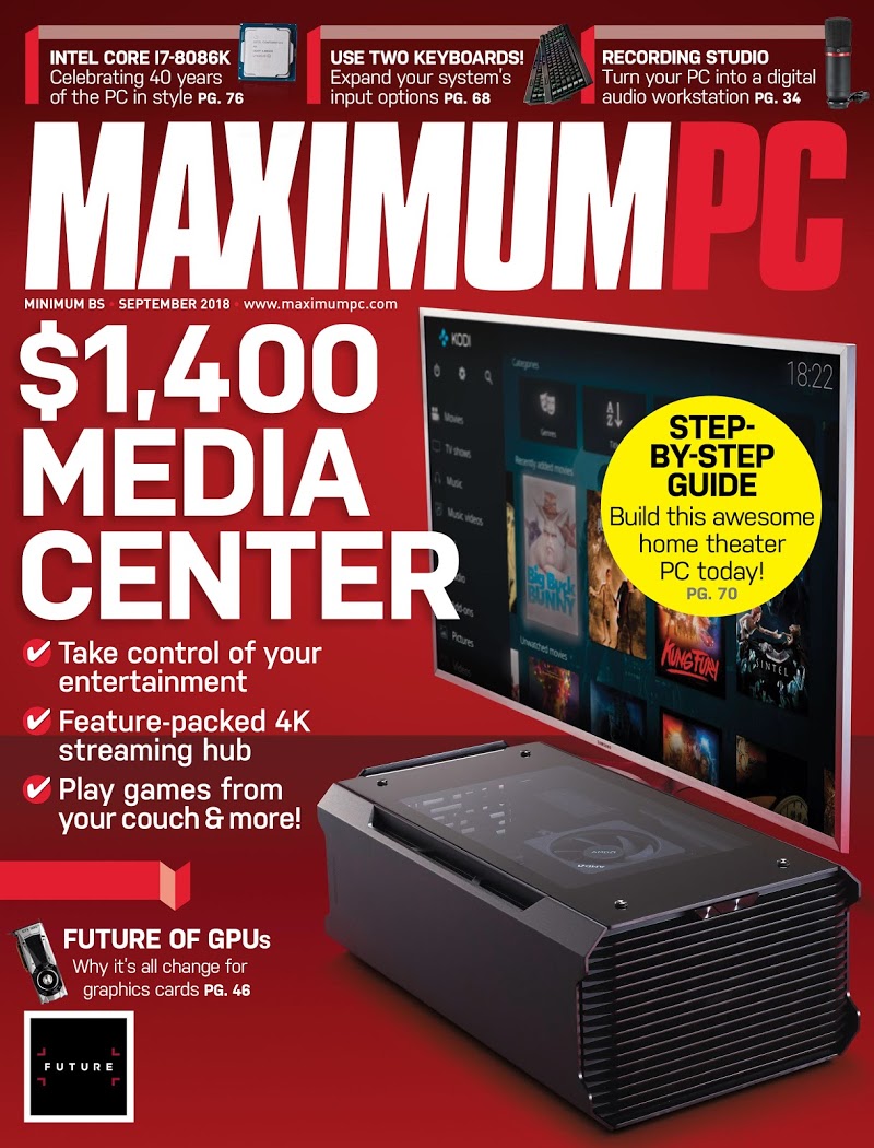 Maximum-PC September 01, 2018 Issue Cover