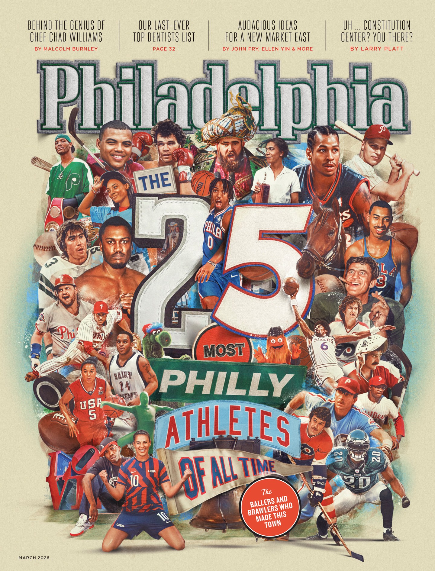Philadelphia Magazine March 01, 2026 Issue Cover