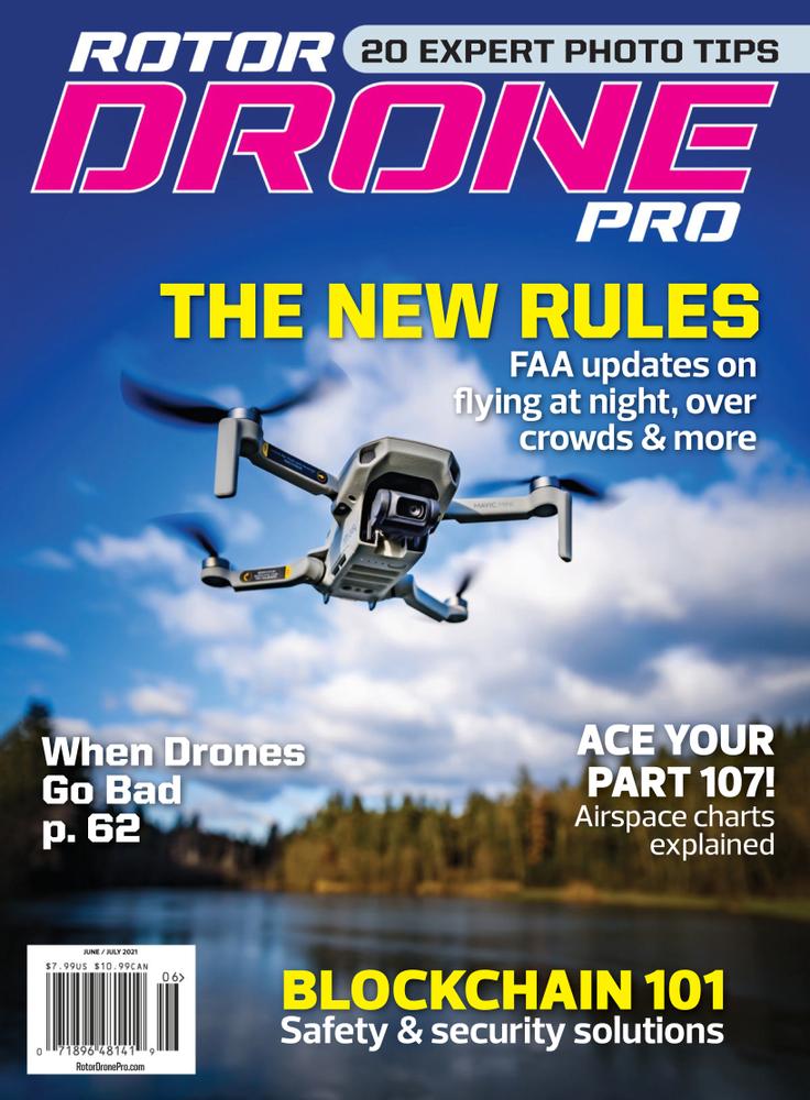 Rotor-Drone-Pro June 01, 2021 Issue Cover