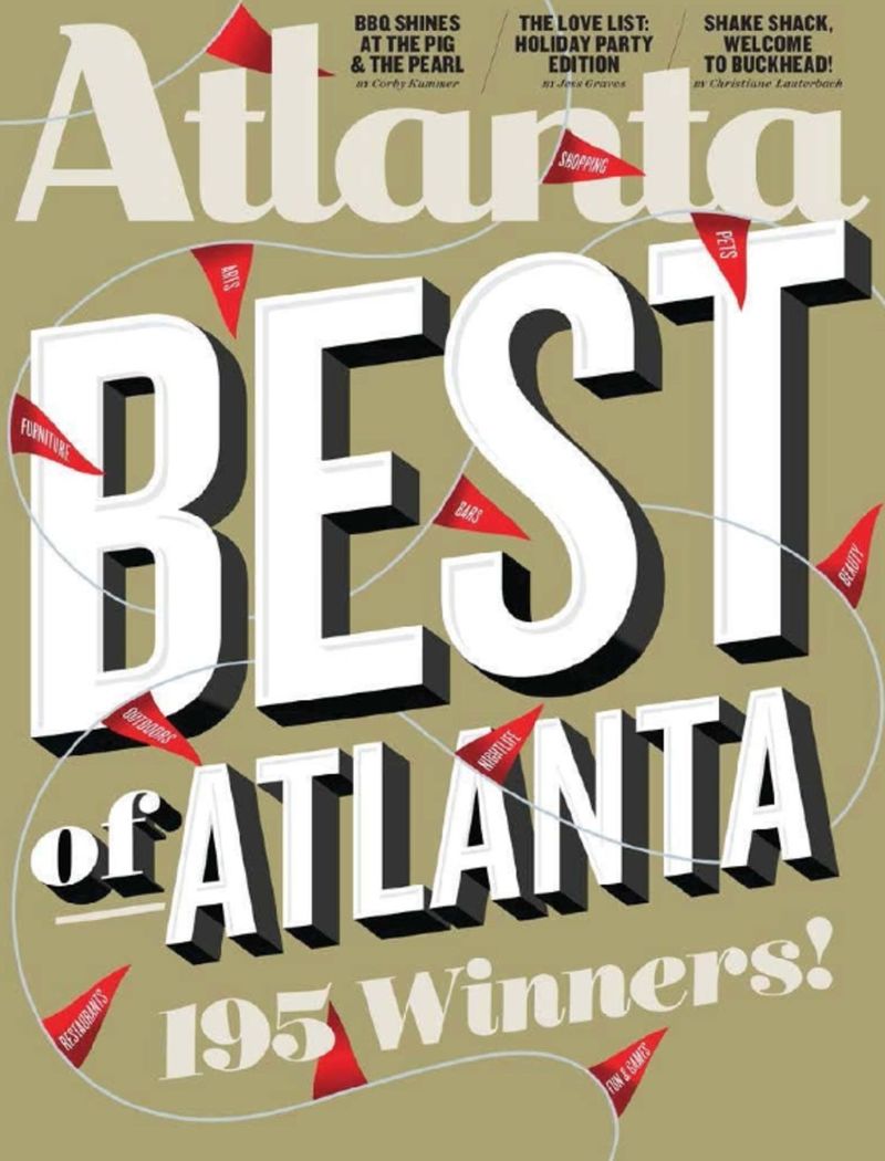 Atlanta-Magazine December 01, 2014 Issue Cover