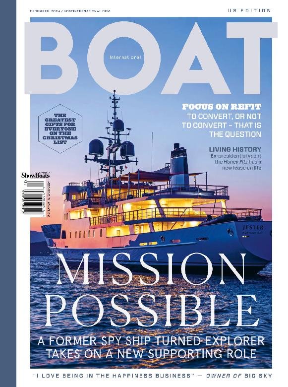Boat-International-US December 01, 2024 Issue Cover