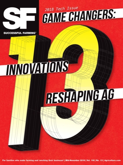 Successful Farming November 15, 2018 Issue Cover