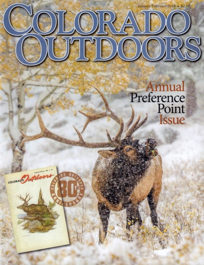 Colorado Outdoors January 01, 2018 Issue Cover