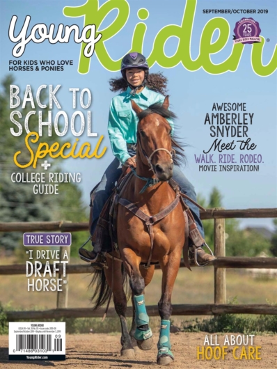Young Rider September 01, 2019 Issue Cover