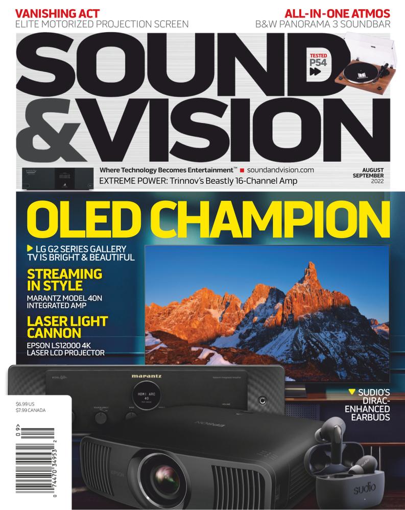 Sound-and-Vision August 01, 2022 Issue Cover