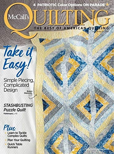 McCall's Quilting July 01, 2019 Issue Cover