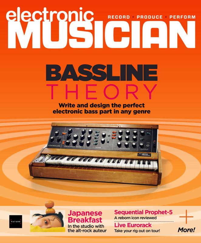 Electronic-Musician November 01, 2021 Issue Cover