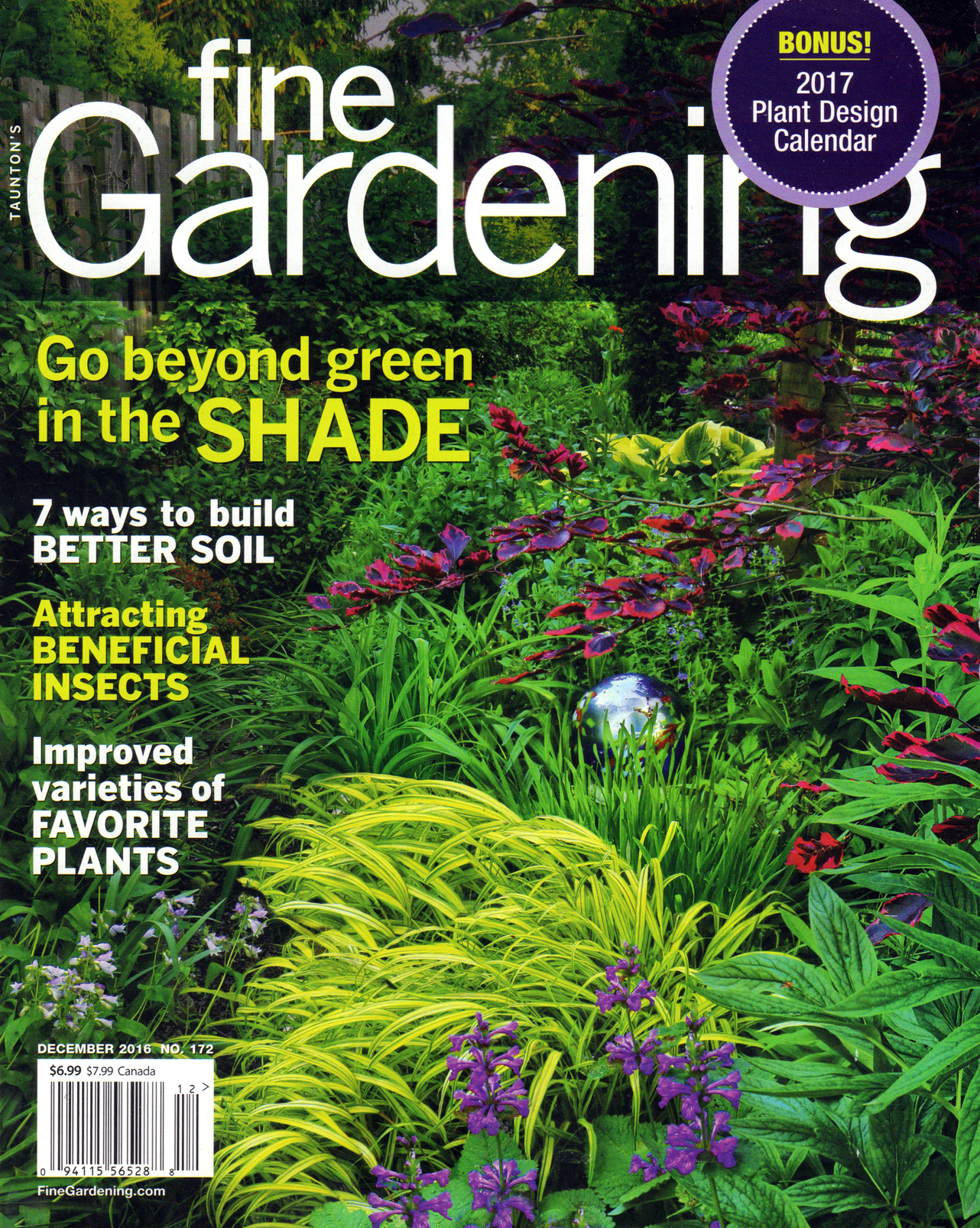 Fine-Gardening December 01, 2016 Issue Cover
