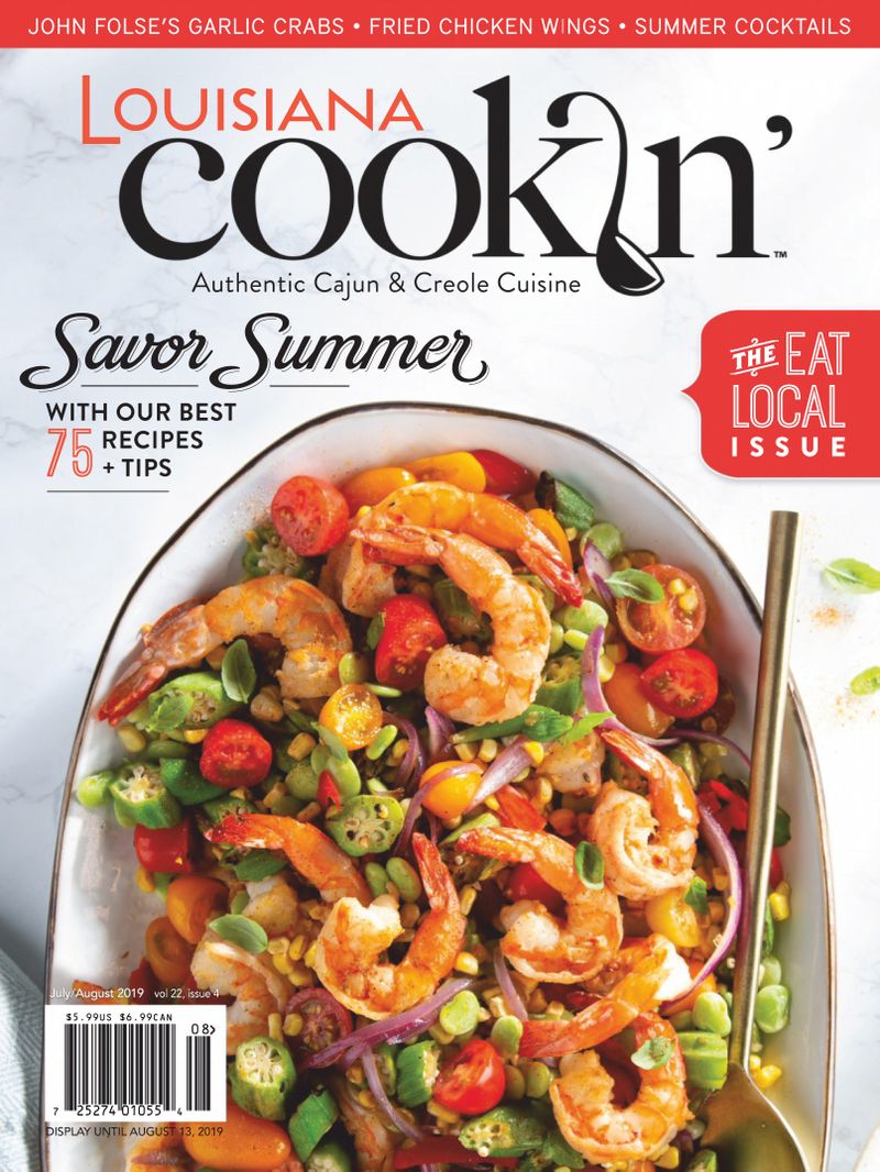 Louisiana-Cookin July 01, 2019 Issue Cover