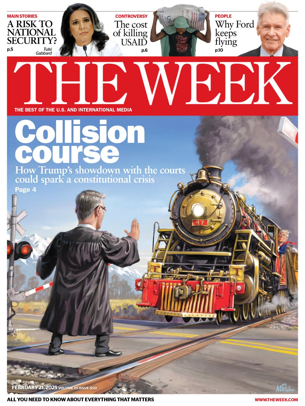 The-Week February 21, 2025 Issue Cover