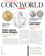 Coin-World-Weekly October 17, 2022 Issue Cover