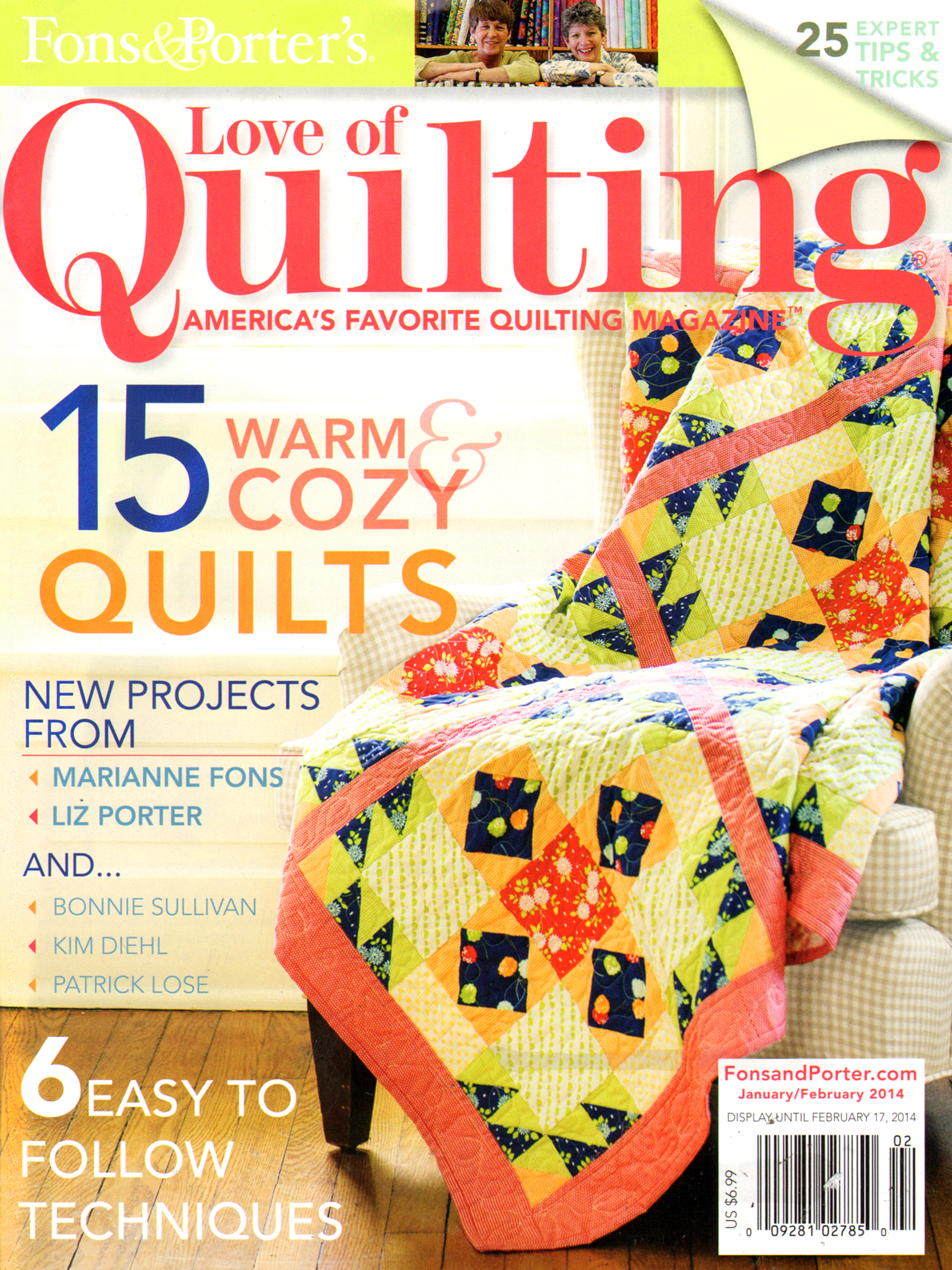 Fons-and-Porters-Love-of-Quilting January 01, 2014 Issue Cover