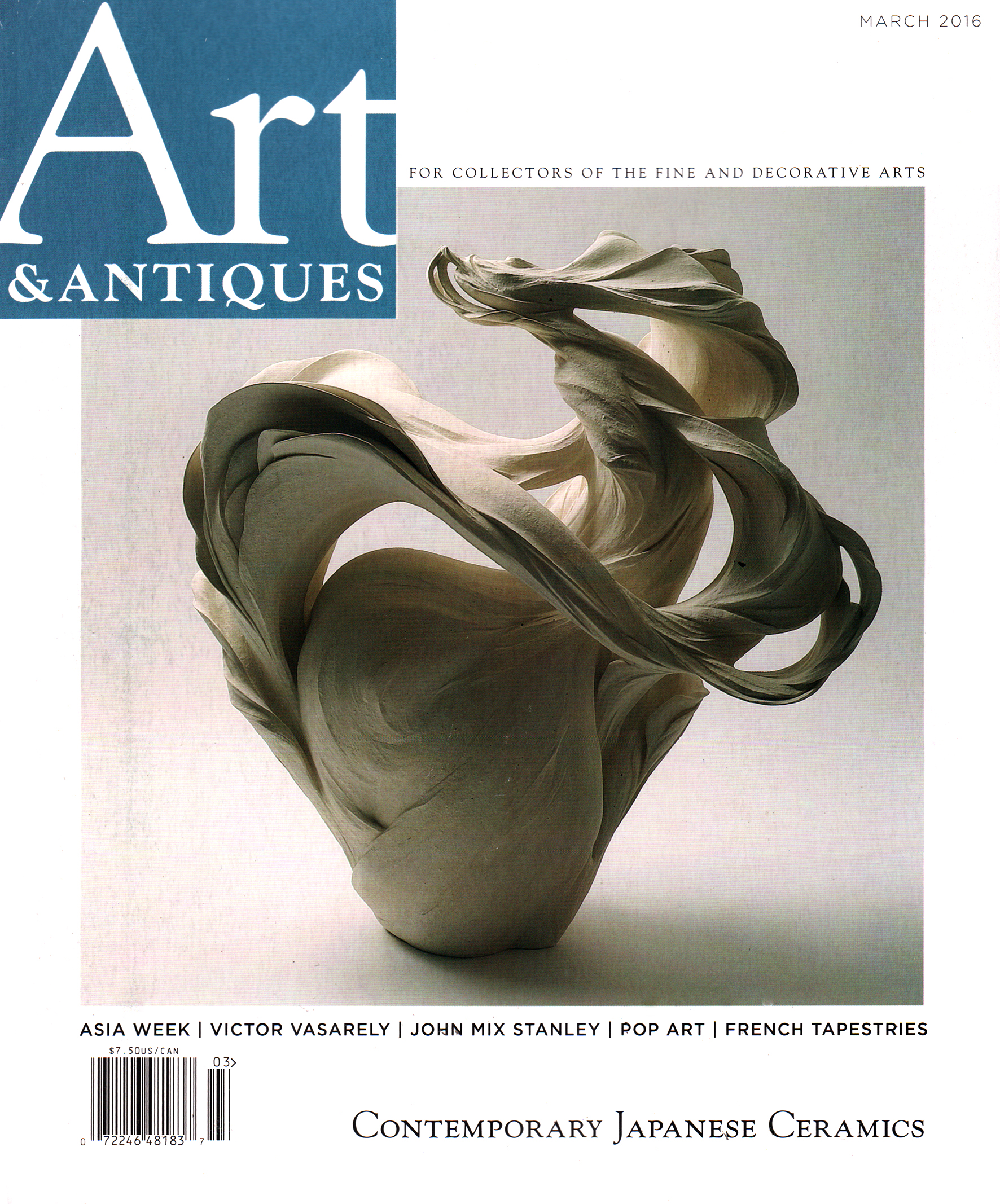 Art-and-Antiques March 01, 2016 Issue Cover