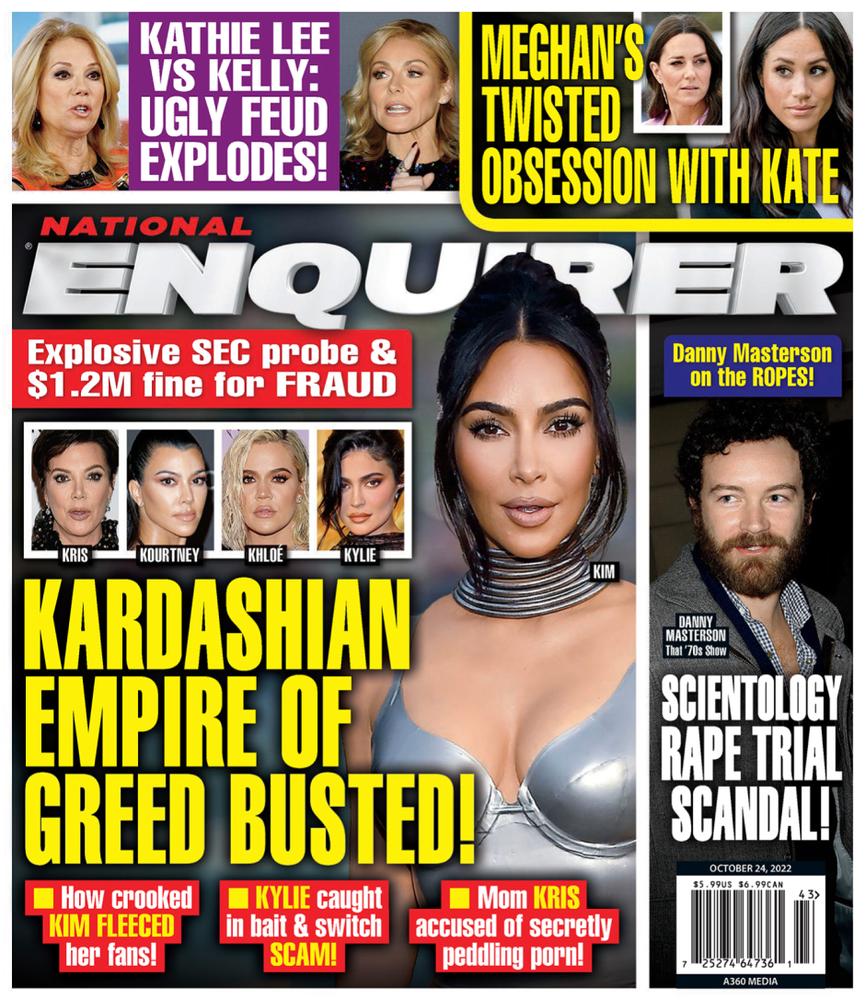 national-enquirer October 24, 2022 Issue Cover