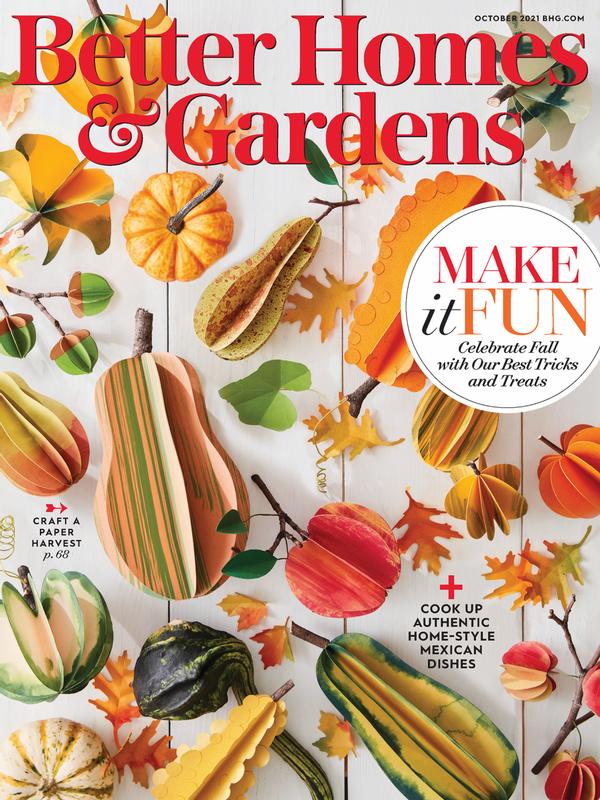 Better-Homes-and-Gardens October 01, 2021 Issue Cover