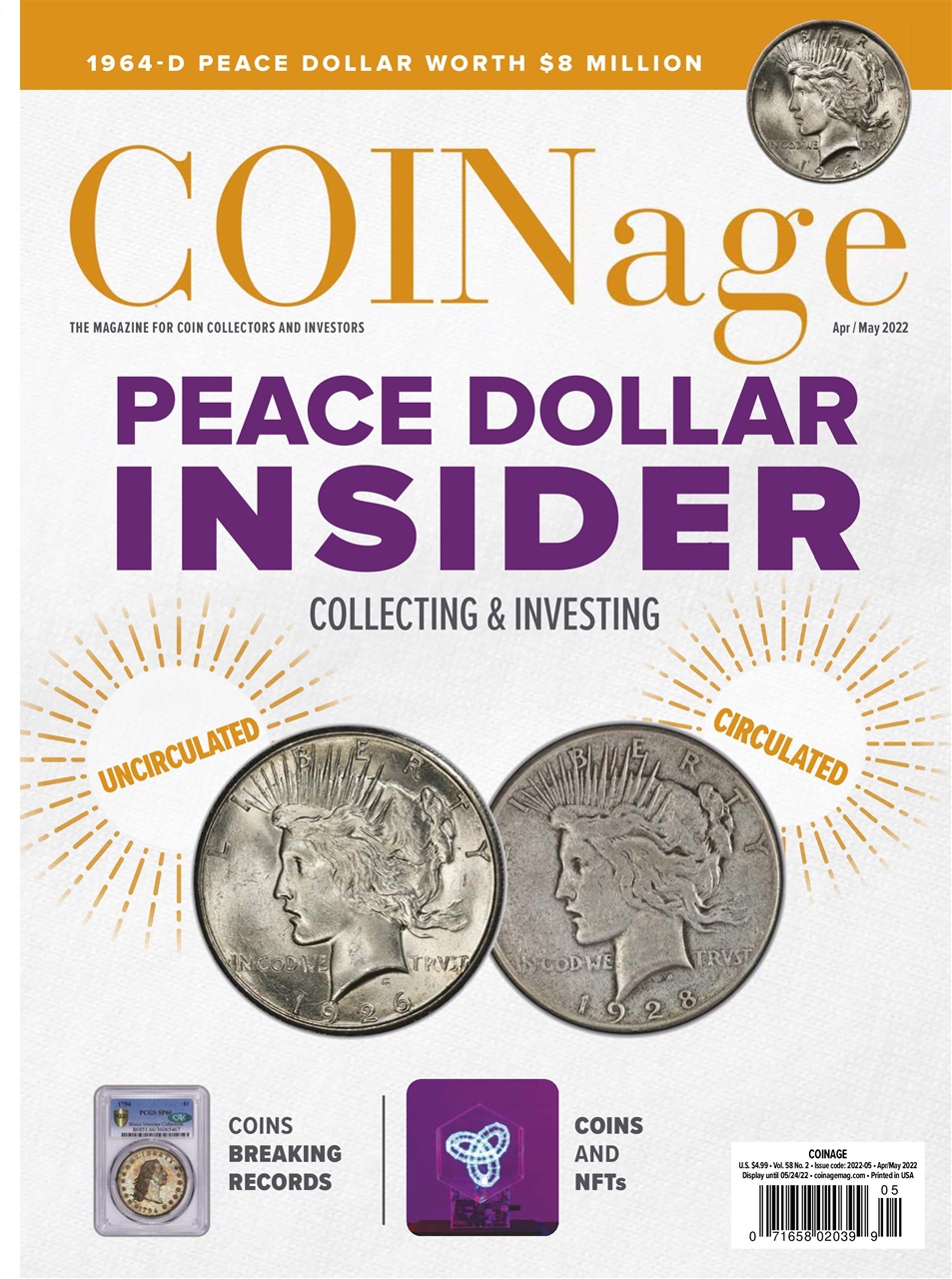 Coinage April 01, 2022 Issue Cover