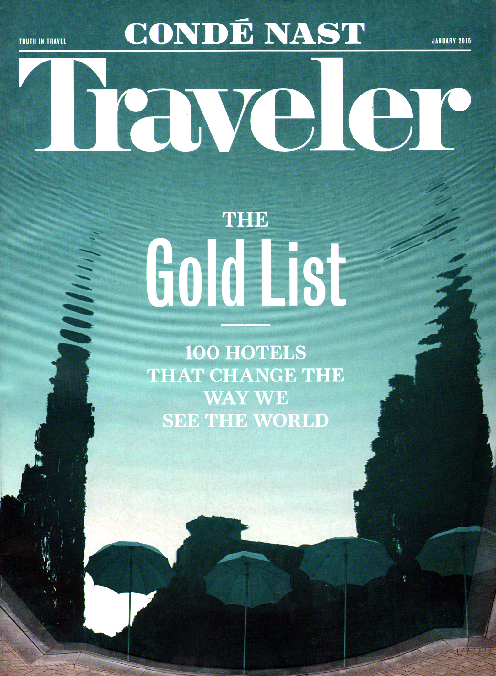 Condé-Nast-Traveler January 01, 2015 Issue Cover