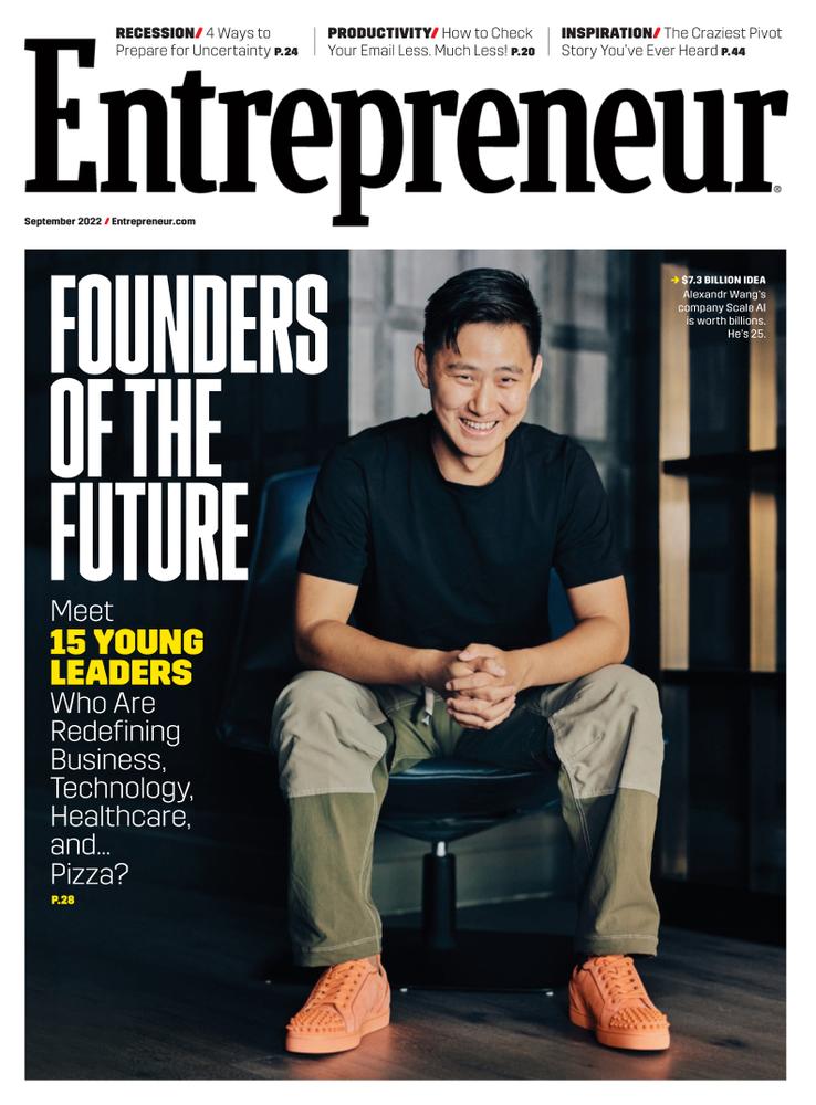 Entrepreneur September 01, 2022 Issue Cover