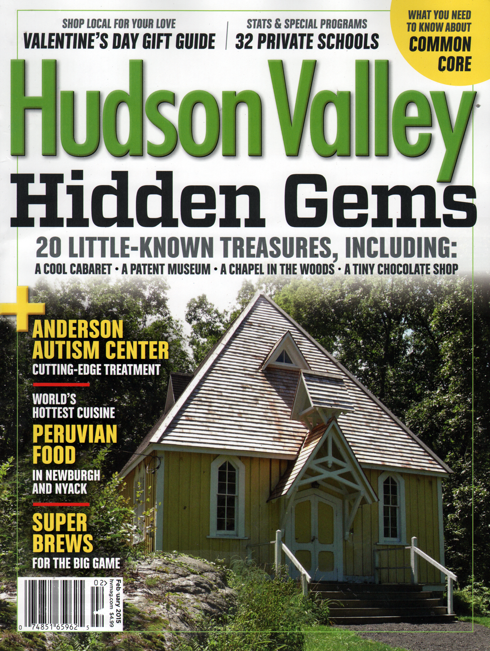 Hudson-Valley February 01, 2015 Issue Cover