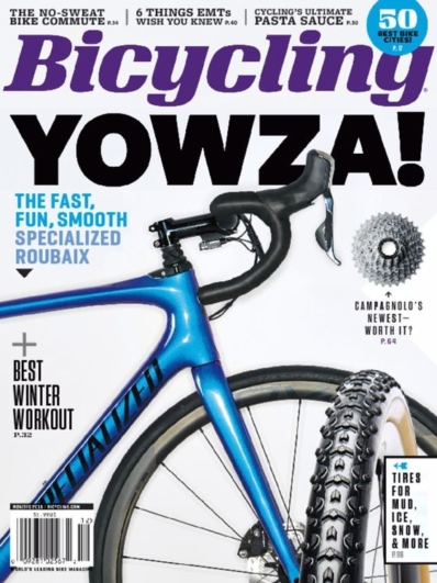 Bicycling November 01, 2016 Issue Cover