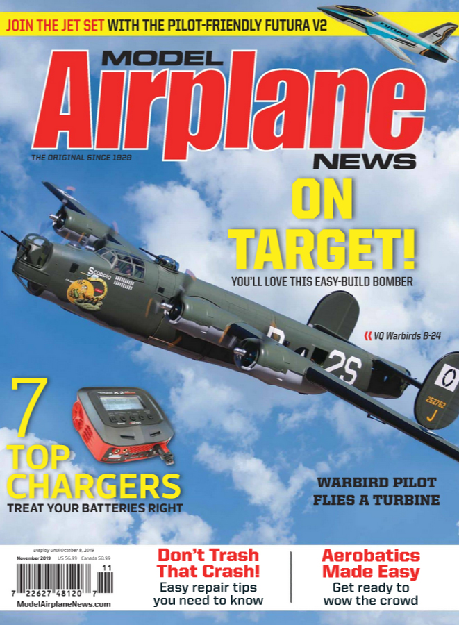 Model-Airplane-News November 01, 2019 Issue Cover