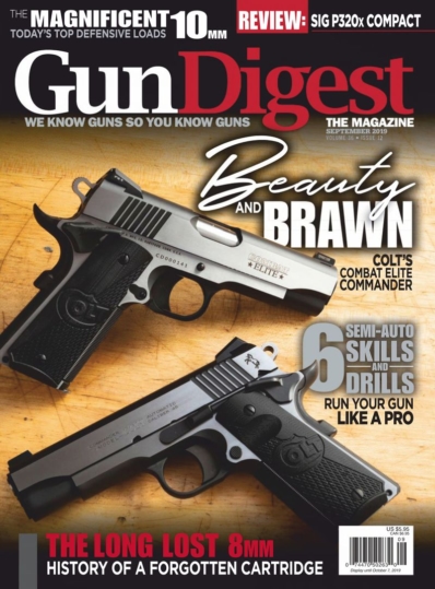 Gun Digest September 01, 2019 Issue Cover