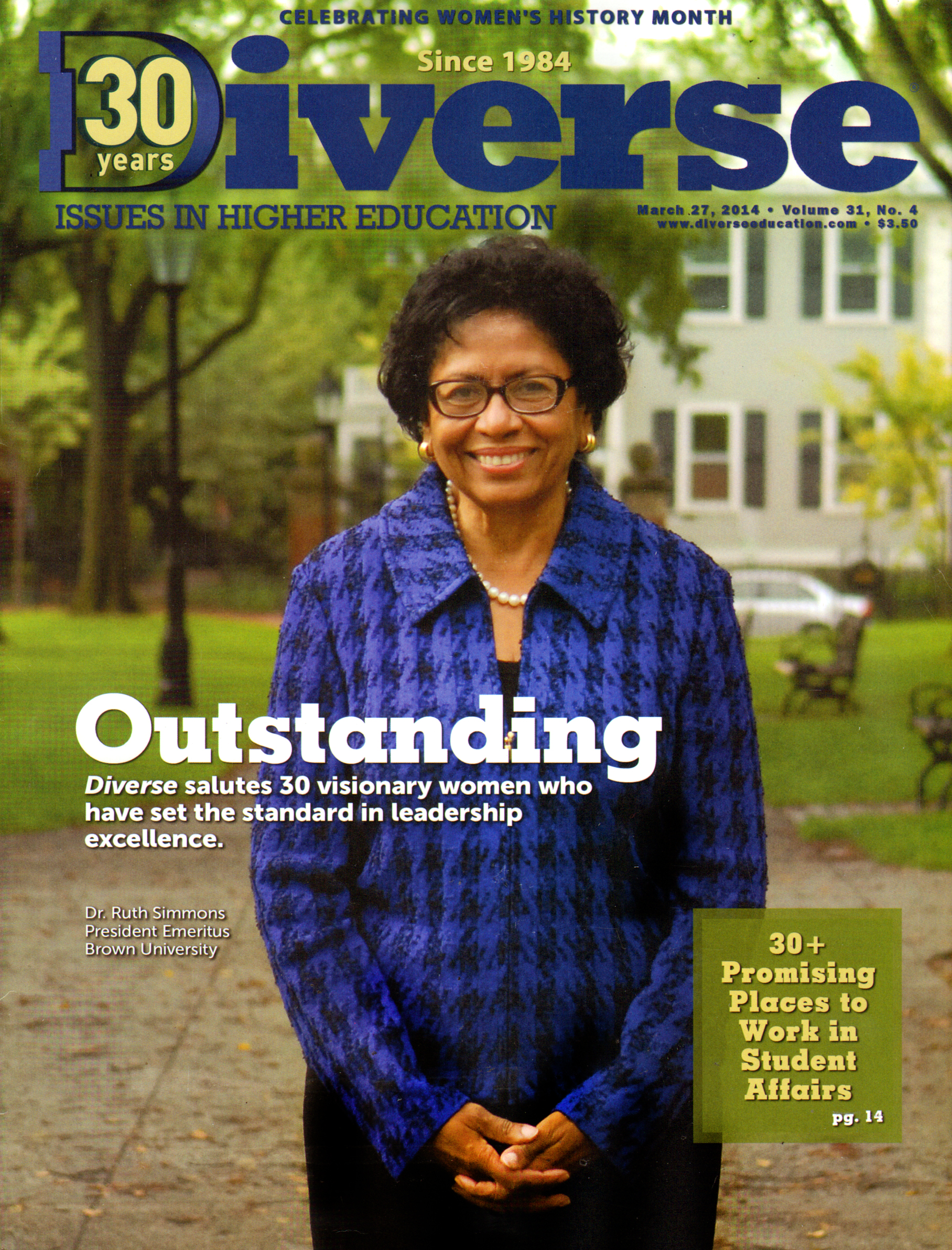 Diverse-Issues-In-Higher-Education April 27, 2014 Issue Cover