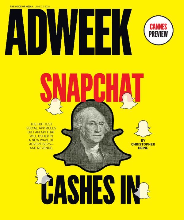 Adweek June 13, 2016 Issue Cover