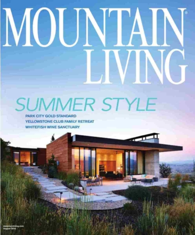 Mountain Living August 01, 2018 Issue Cover
