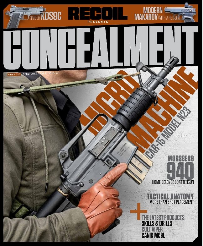 Recoil-Concealment March 01, 2025 Issue Cover