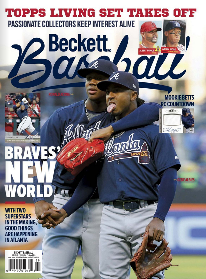 Beckett-Baseball July 01, 2018 Issue Cover