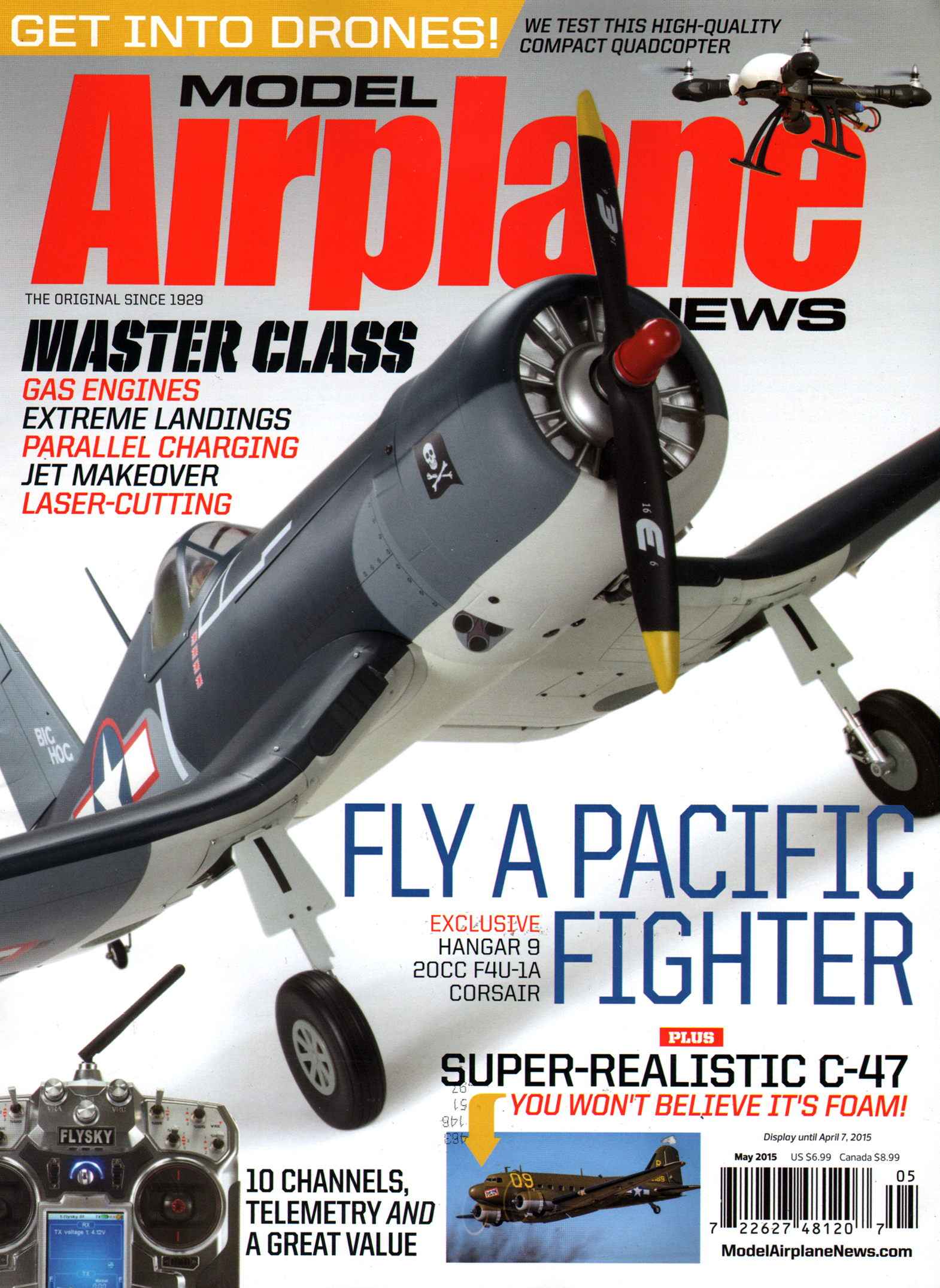Model-Airplane-News May 01, 2015 Issue Cover