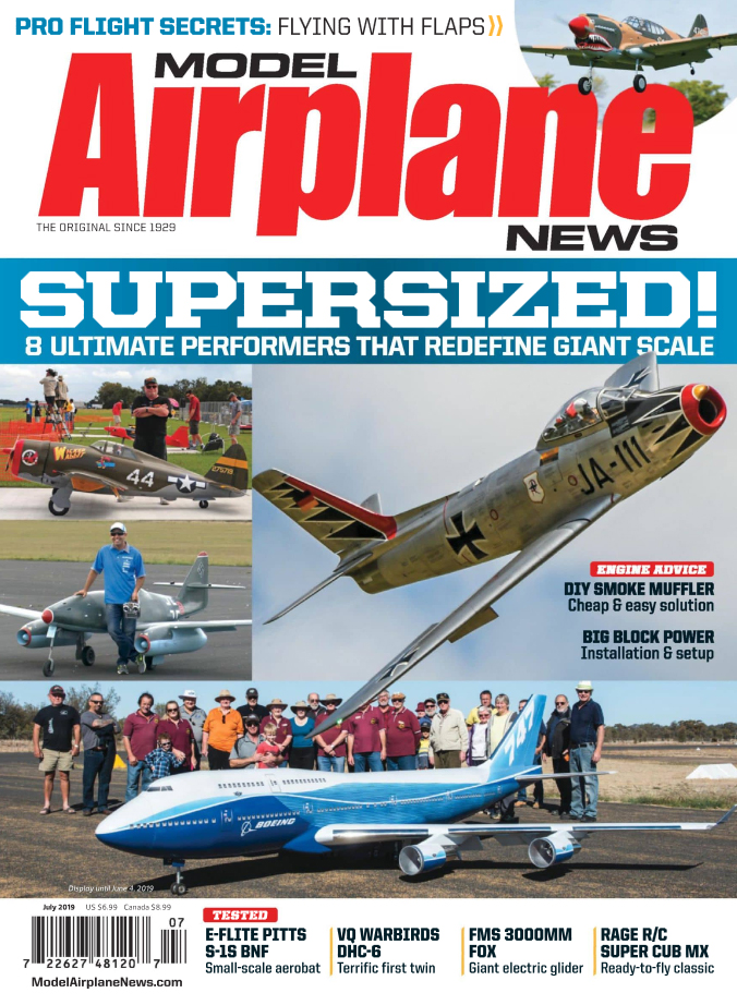 Model-Airplane-News July 01, 2019 Issue Cover