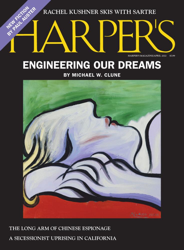Harpers April 01, 2022 Issue Cover