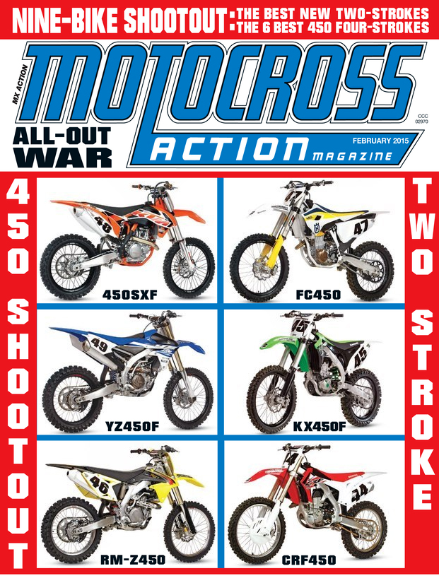 Motocross-Action February 01, 2015 Issue Cover