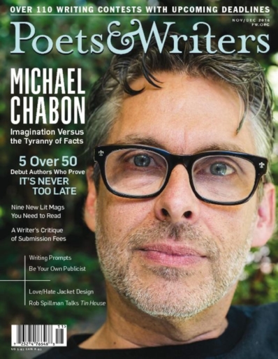 Poets & Writers November 01, 2016 Issue Cover