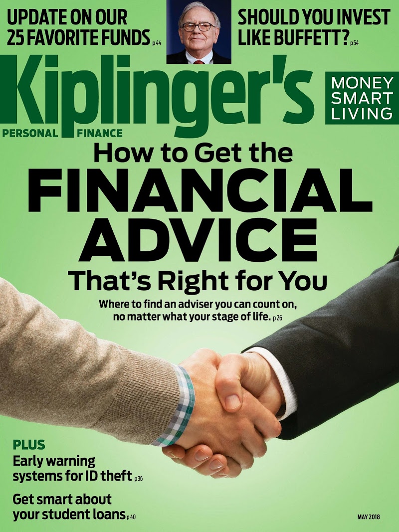 Kiplingers-Personal-Finance May 01, 2018 Issue Cover