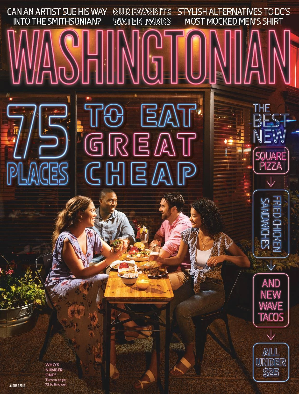 Washingtonian August 01, 2019 Issue Cover