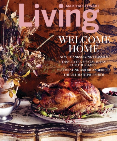 Martha Stewart Living November 01, 2018 Issue Cover