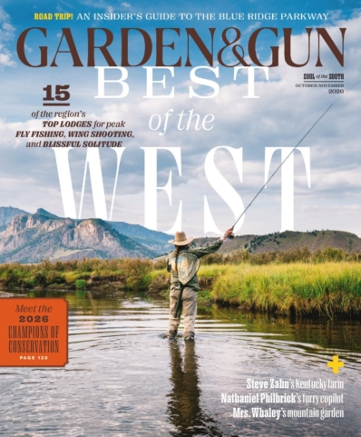 Garden & Gun October 01, 2026 Issue Cover
