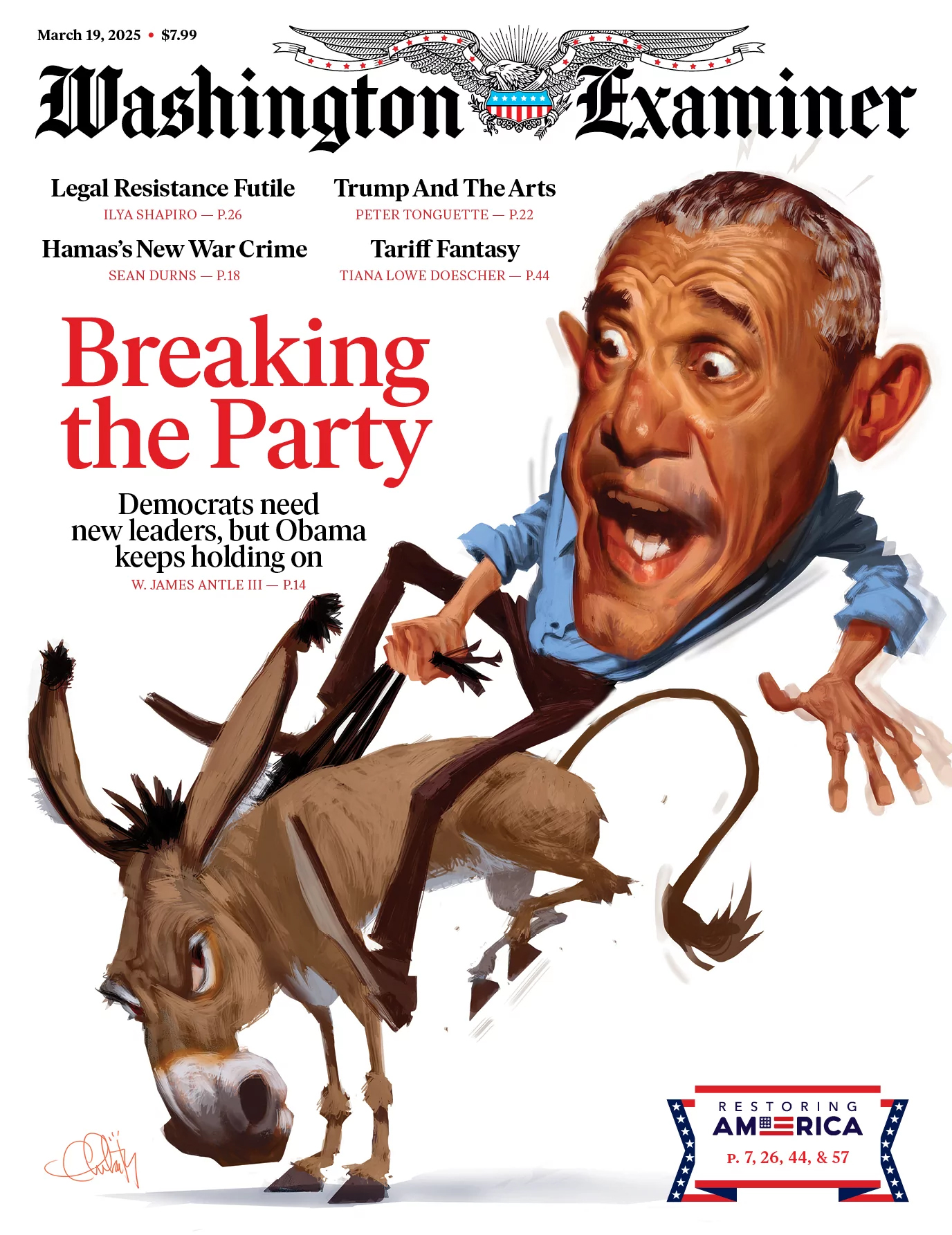 Washington-Examiner March 19, 2025 Issue Cover