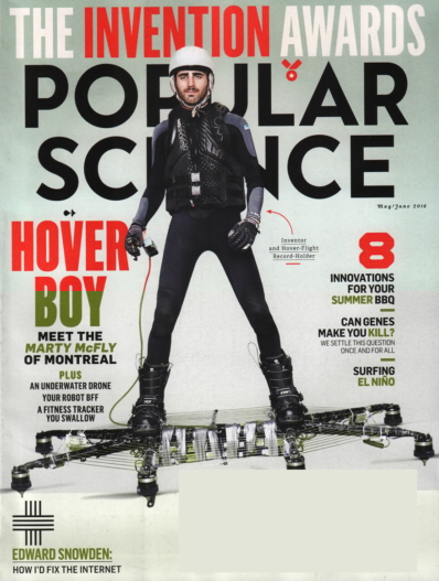 Popular Science May 01, 2016 Issue Cover