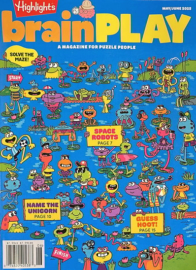 Highlights-brainPLAY May 01, 2025 Issue Cover