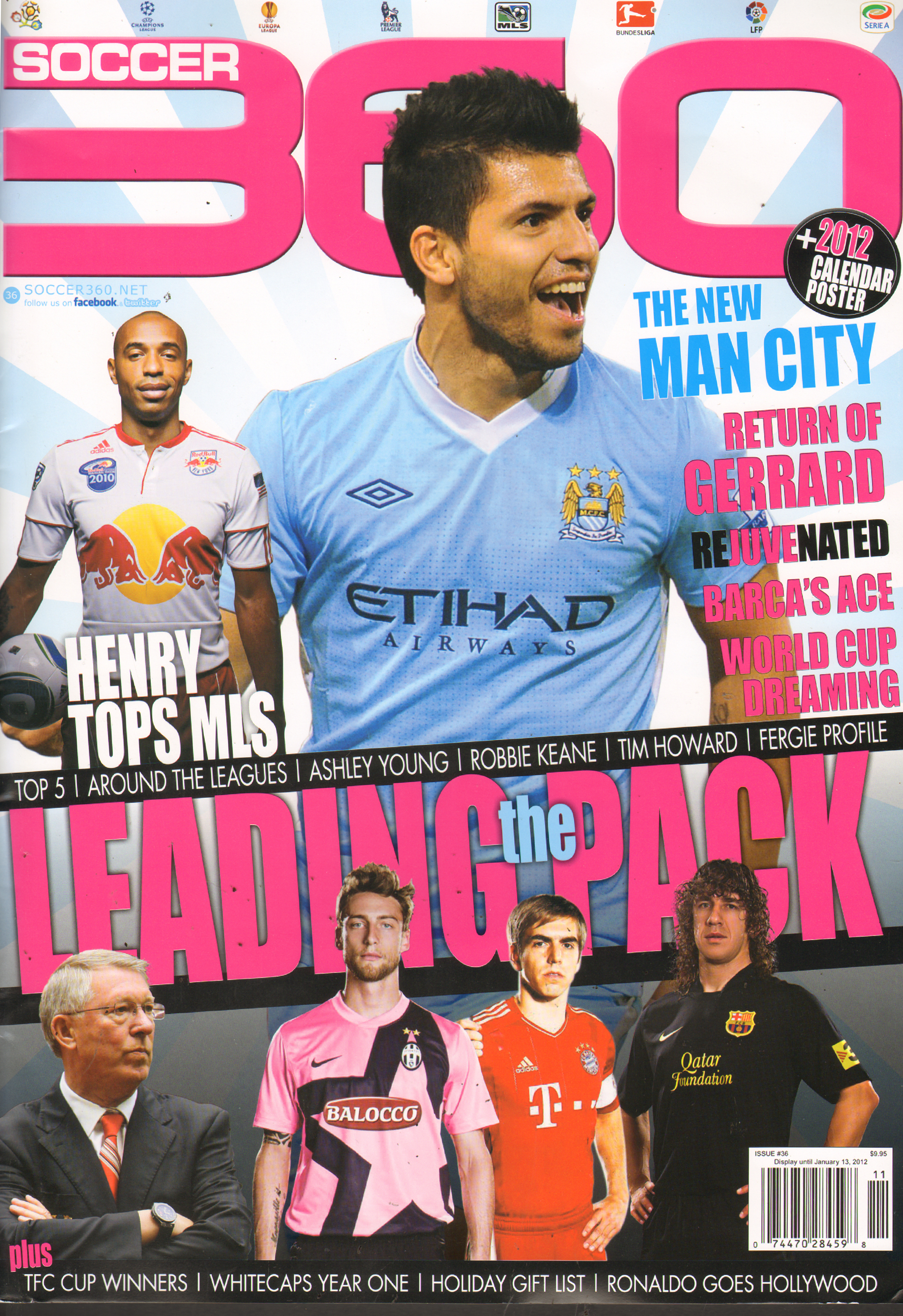Soccer-360 January 01, 2012 Issue Cover