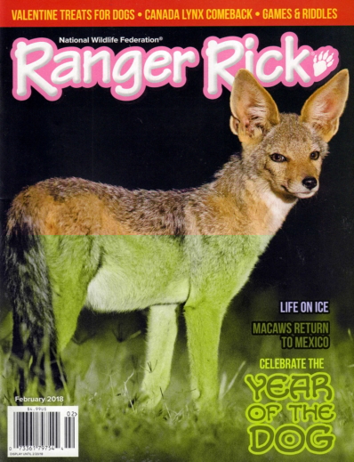 Ranger Rick February 01, 2018 Issue Cover
