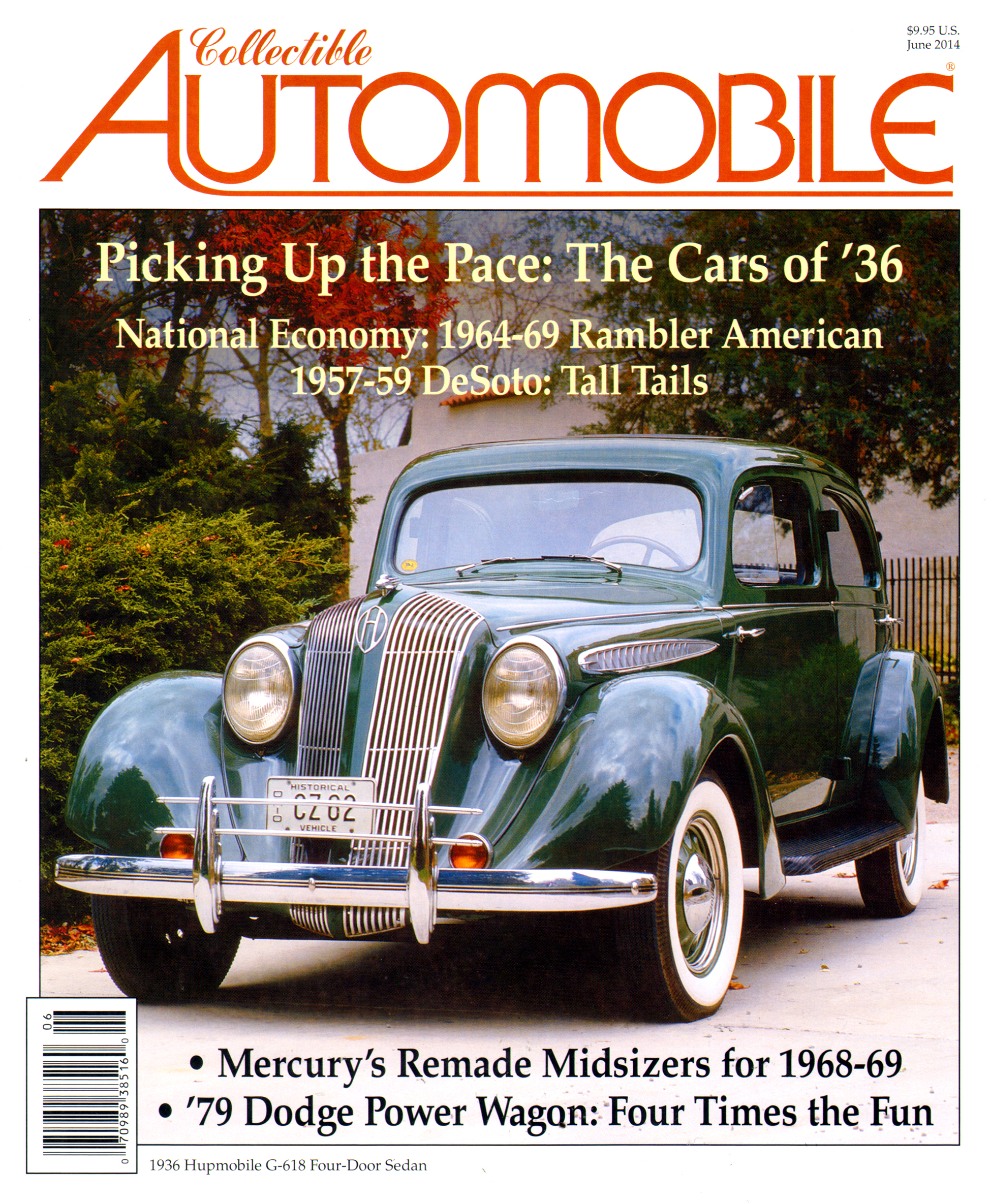 Collectible-Automobile June 01, 2014 Issue Cover