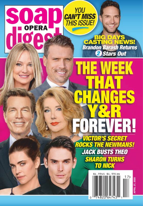Soap-Opera-Digest April 27, 2020 Issue Cover